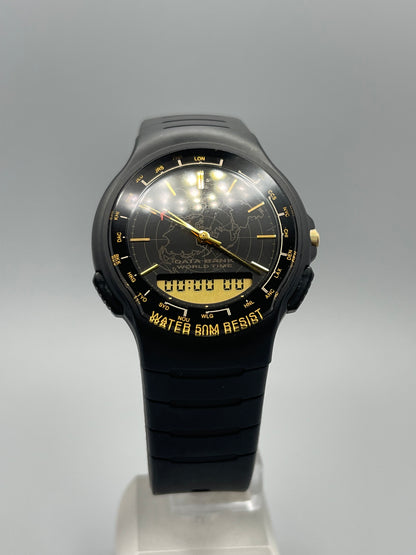 1990  Casio AB-40u world time data bank 50m water depth