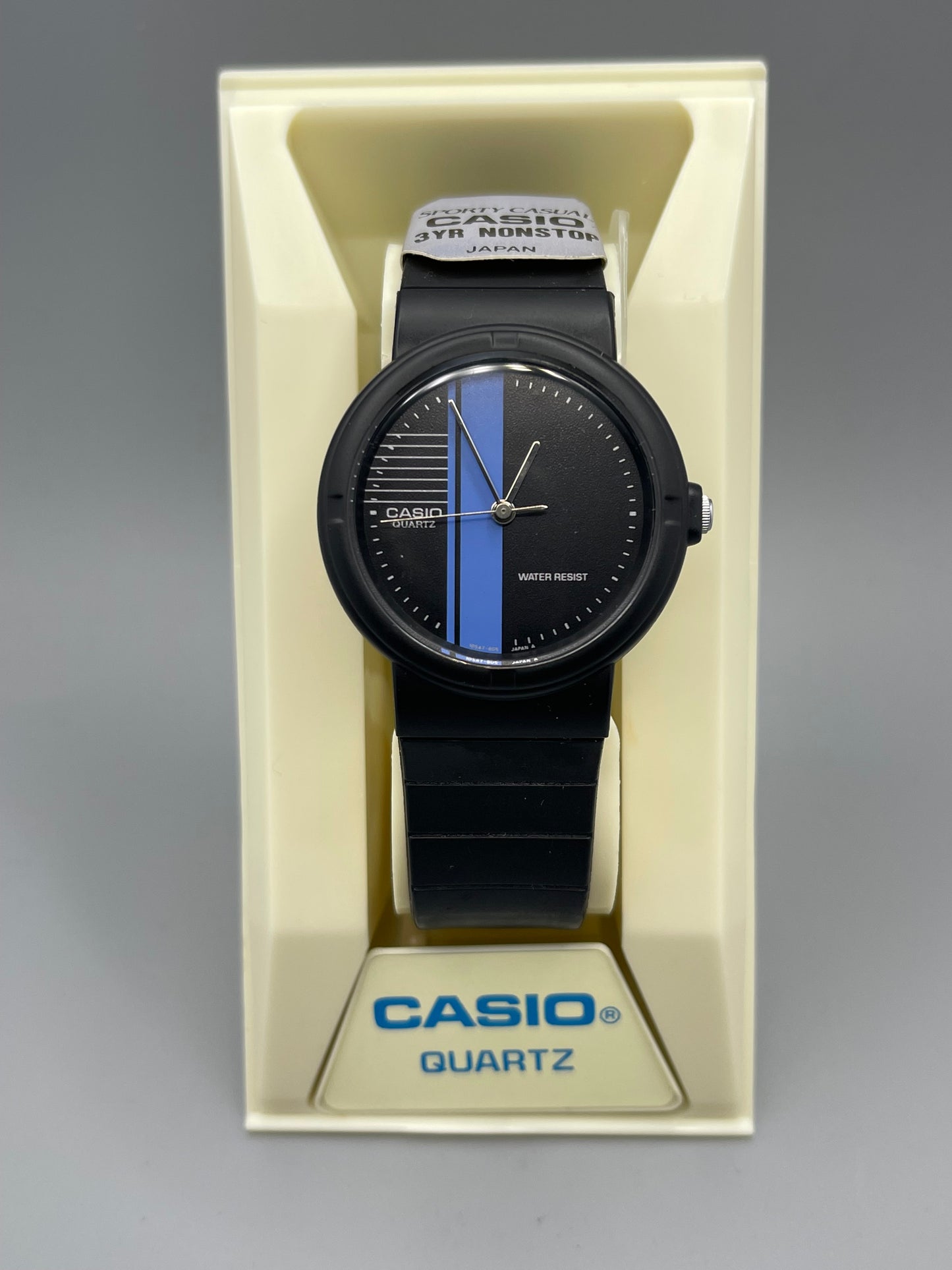 1987 Casio MQ-22 in its box with the tag