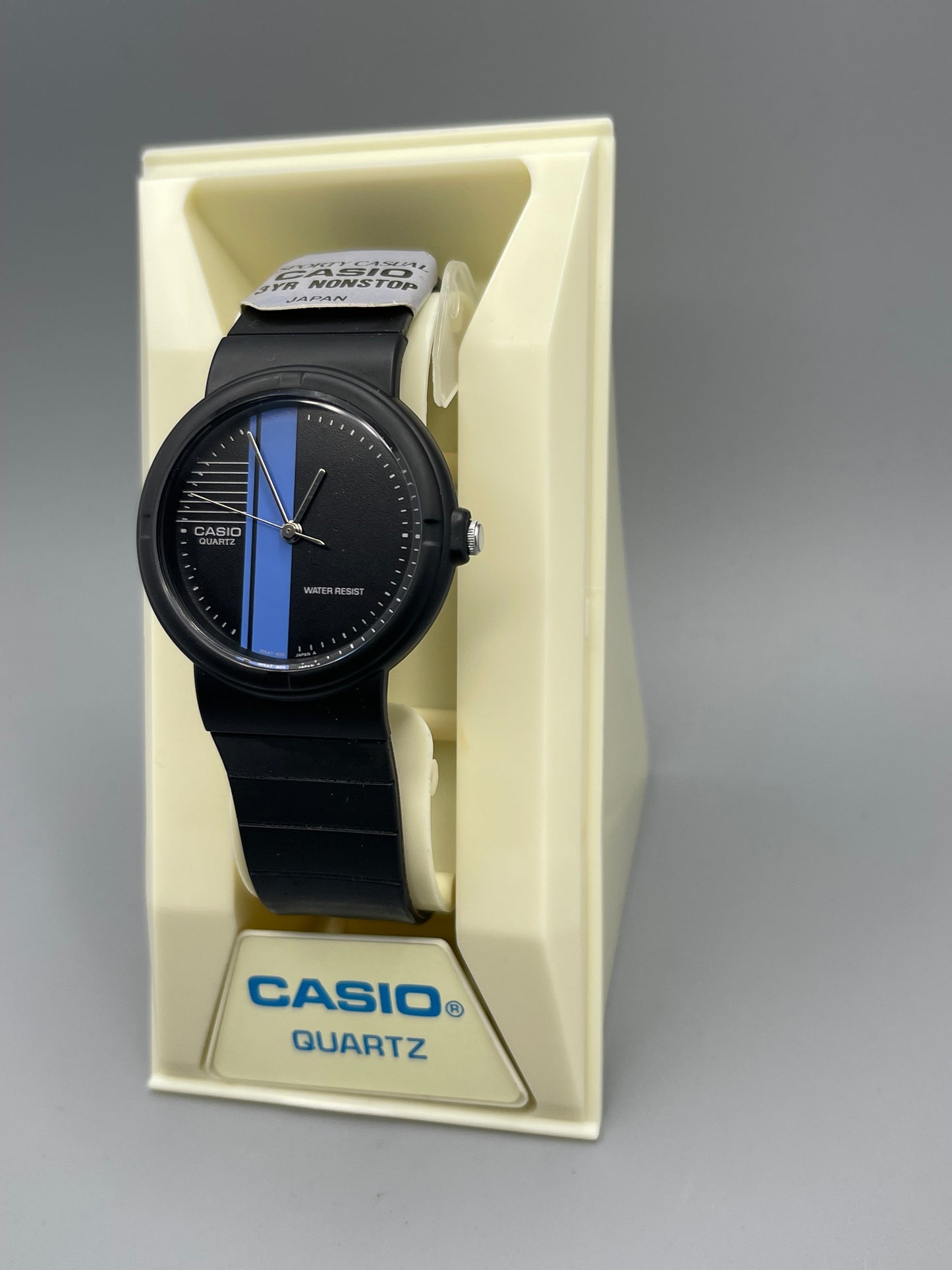 1987 Casio MQ-22 in its box with the tag