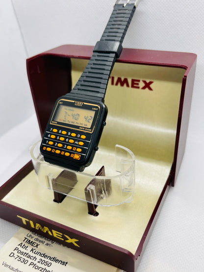 1984 Timex Calculator watch unused, boxed