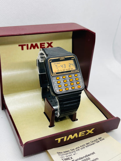 1984 Timex Calculator watch unused, boxed